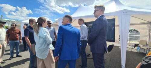 Аренда шатра на мероприятие МЧС России посвященному БРИКС